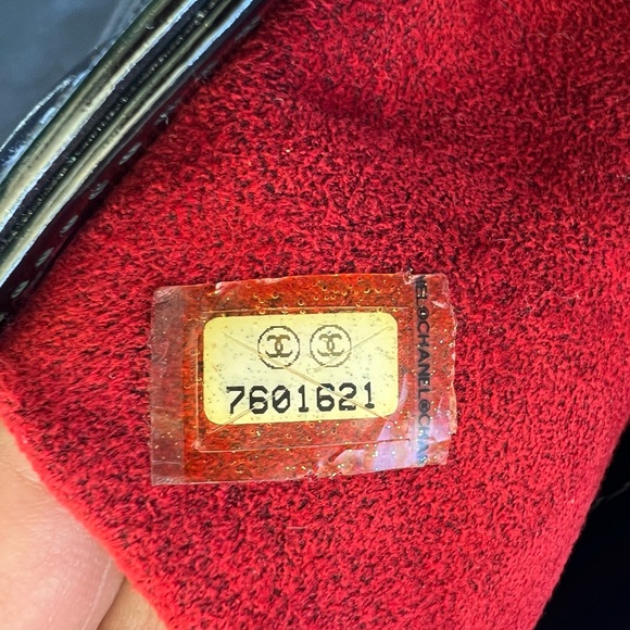 🔥🔥Chanel Chocolate Bar CC Tote Quilted Patent Bag🔥🔥 - Picture 14 of 15